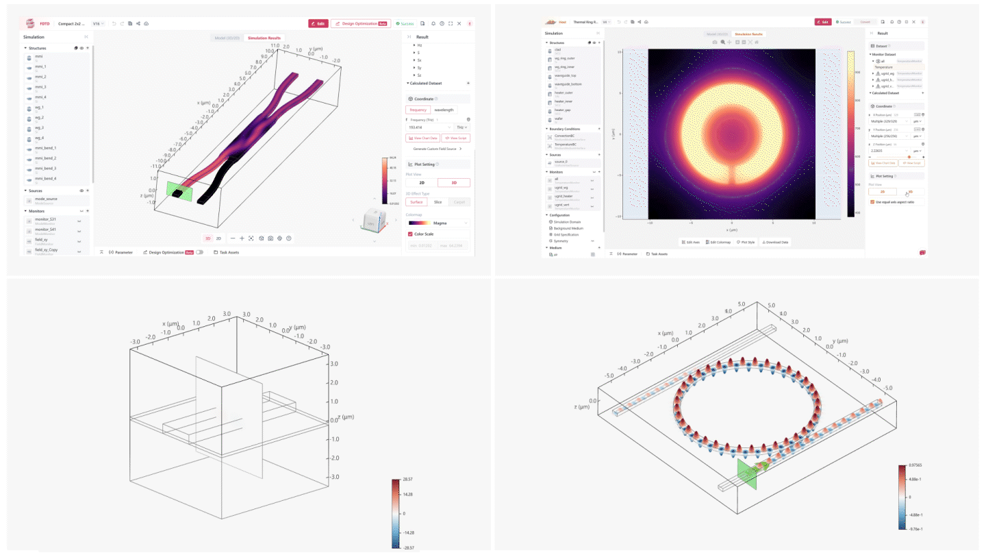 Introducing 3D Visualization in Tidy3D GUI
