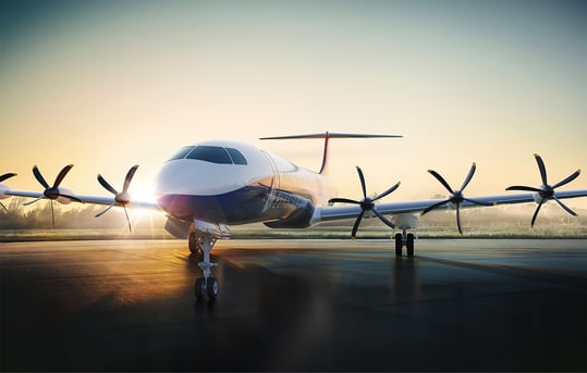 The Elysian E9X battery-electric aircraft is being developed using Flexcompute Flow360.
