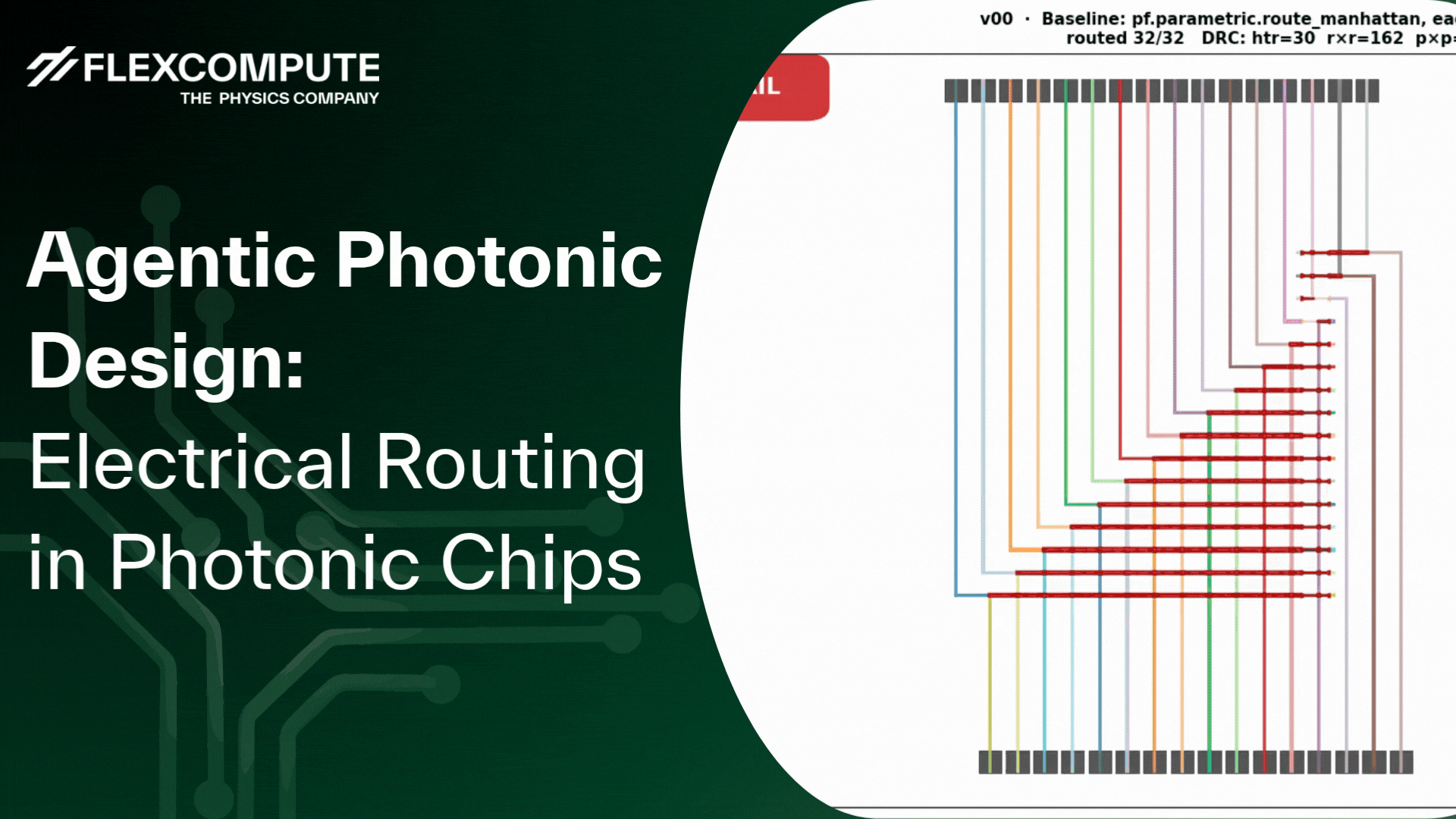 Agentic Photonic Design: Electrical Routing in Photonic Chips