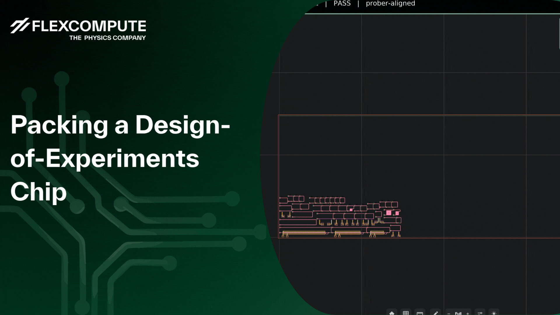Packing a Design-of-Experiments Chip