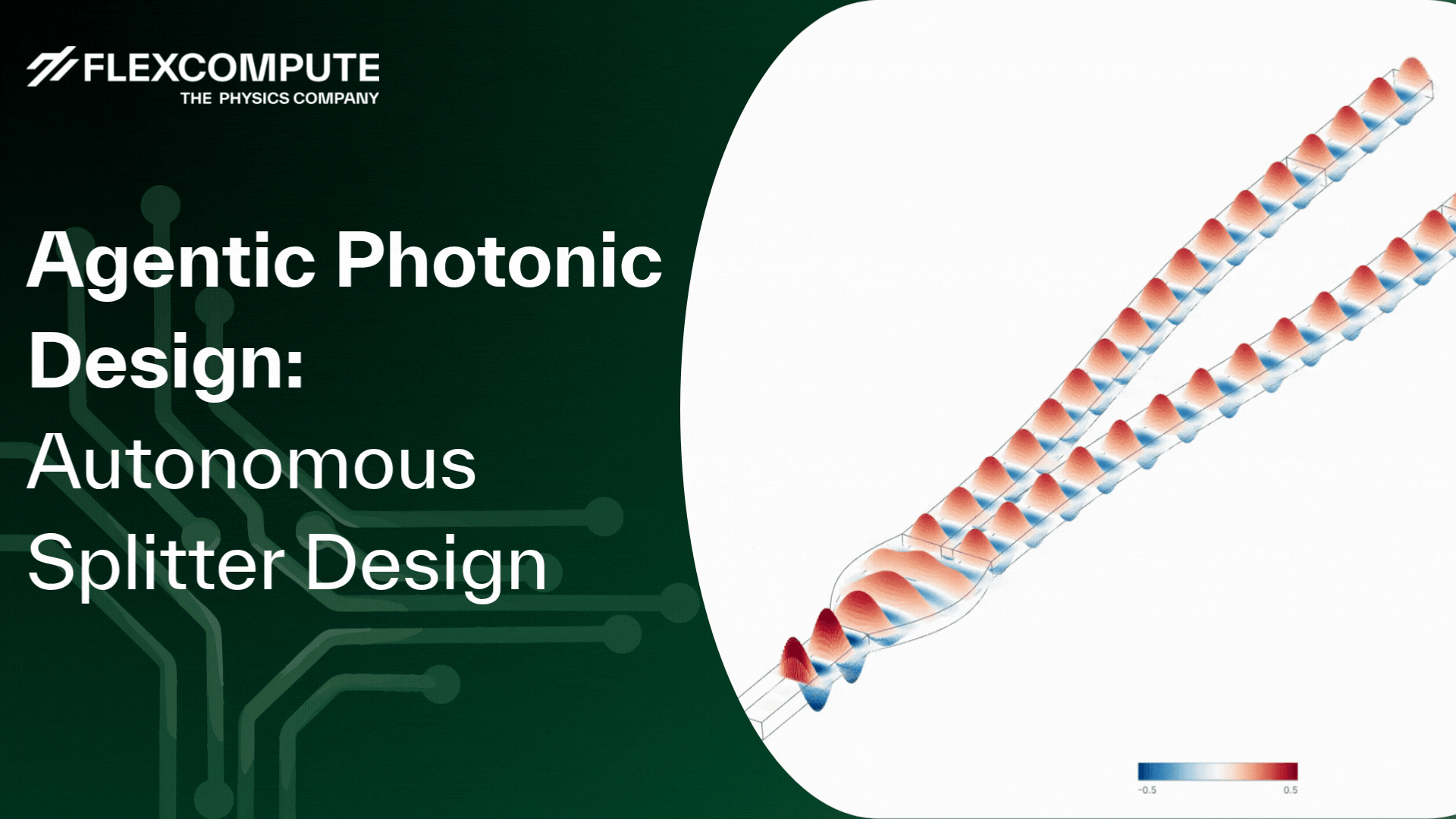 Agentic Photonic Design: Autonomous Splitter Design
