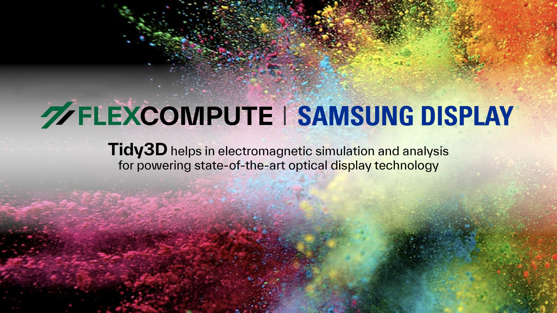 Flexcompute Partners with Samsung Display to Advance Optical Simulation in Display Technology