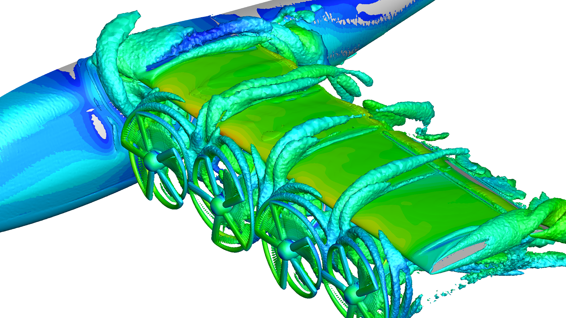 Exploring the Fluid Dynamics of an Electric Short TakeOff and Landing (eSTOL) Aircraft (Part 3 of 3)
